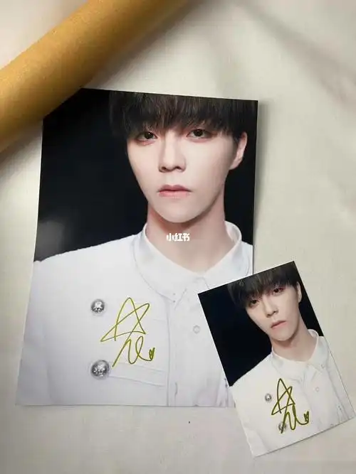 陈立农签名海报and签名照