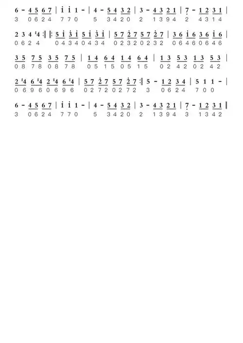 数字人生智能简谱林子祥