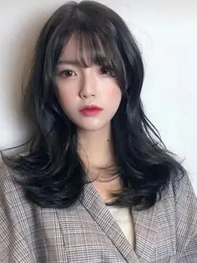 2022最流行时尚发根烫发根烫图片女生烫发发型