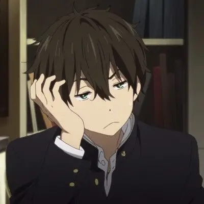 冰菓动漫男生头像折木奉太郎!(自截)