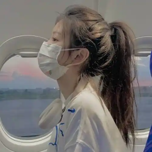 口罩侧脸图 口罩女生图片 霸气侧脸