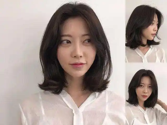 适合大方脸的短发发型 方脸短发烫发发型-图片大观-奇异网