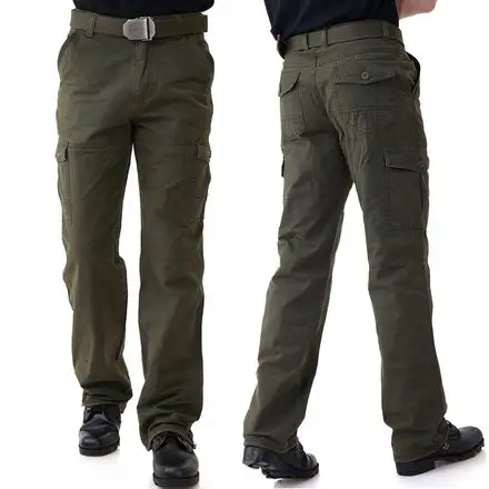 军野行户外野战军迷服饰男宽松军裤工装裤加肥加大登山作训裤