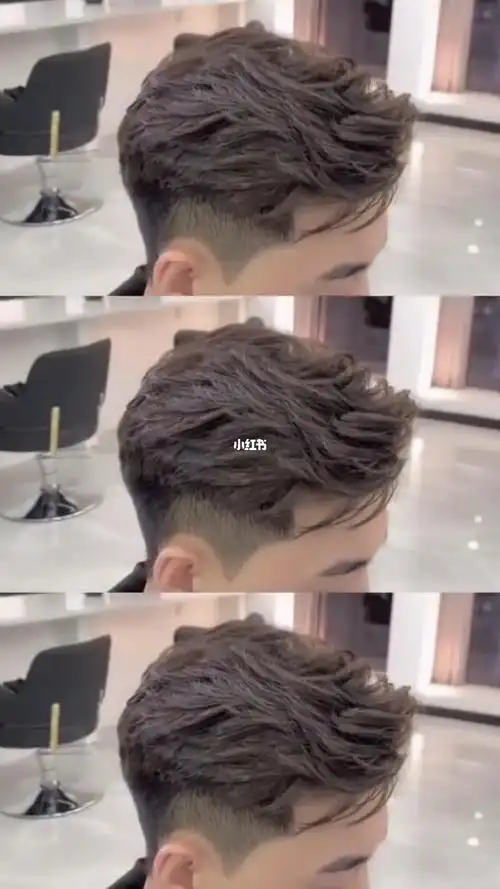 港风侧背还是比较火◆◆男士烫发推荐款发摩根碎盖男生一定要尝试的