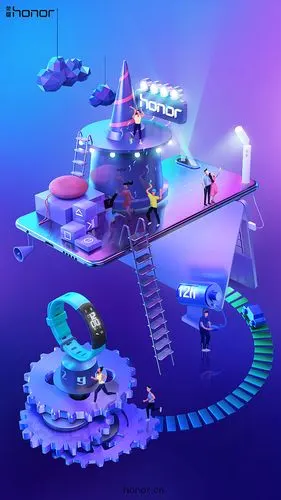 三维海报原画设计