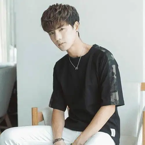 男生自来卷的适合什么发型