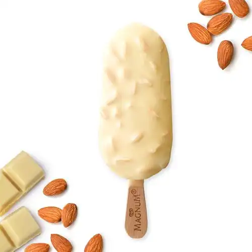 徽旺冷饮 和路雪梦龙雪糕白巧克力坚果口味冰淇淋雪糕65克 10支【图片