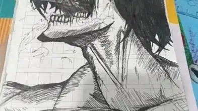 进击的巨人,我画的艾伦