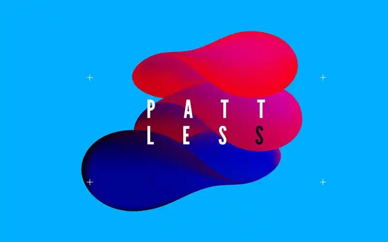 高逼格简约海报设计双色渐变花瓣aips