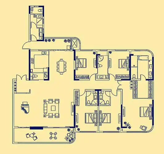 300平米奢华大平层值得典藏的名门大宅