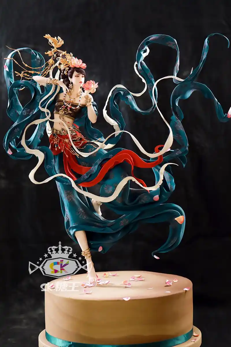 翻糖人偶蛋糕作品 - 飞天_手机搜狐网