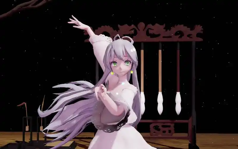 mmd·3d-洛天依-琵琶行
