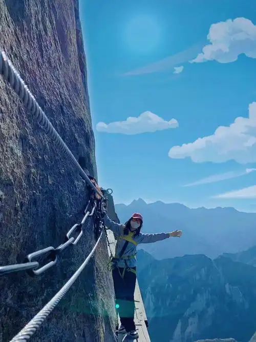 华山长空栈道