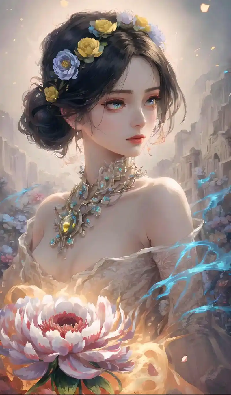 高清美女壁纸 #唯美古风壁纸 #图文伙伴计划 #ai绘画  - 抖音