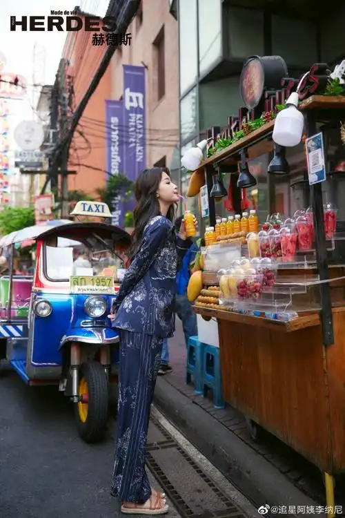 孙怡四月曼谷封面大片##孙怡泰兰德街拍大片