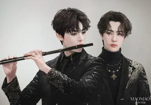 博君一肖手绘图 - 堆糖,美图壁纸兴趣社区