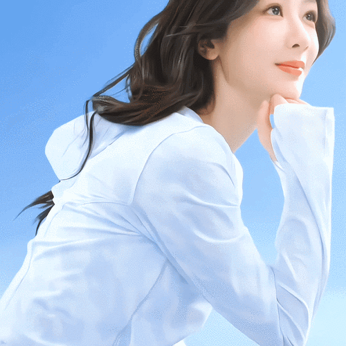 杨紫多巴胺运动风造型清新可爱元气满满的紫妹