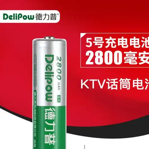 可充电电 公司:                     深圳市德力普电池科技有限公司