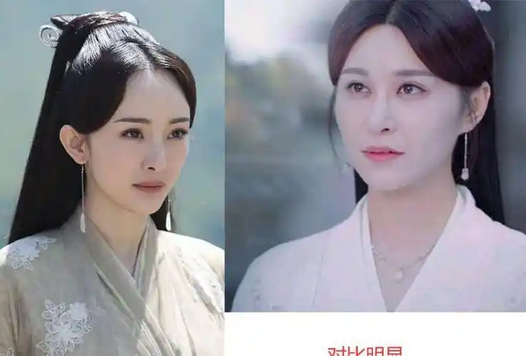 可以说古装装扮是检验美女的试金石,古装发髻将头发全部梳上去,非常