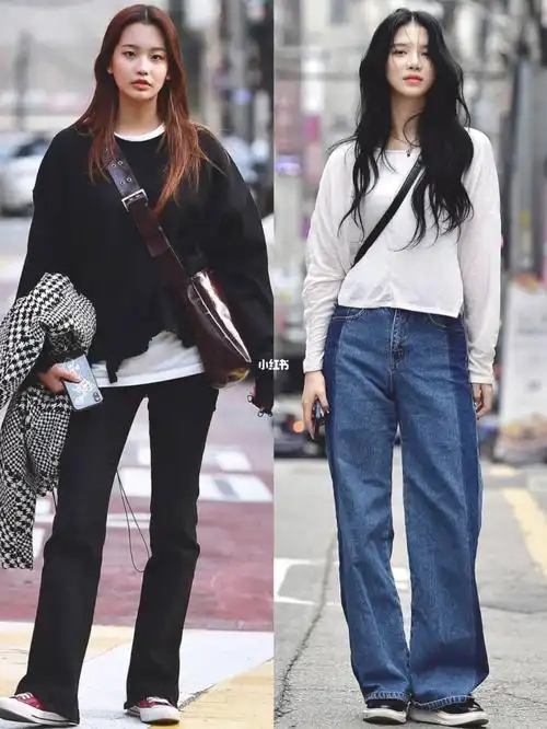 韩国街拍首尔女孩的最新春夏穿搭