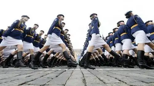 俄罗斯胜利日阅兵式女兵大盘点制服加身英气十足