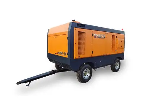 红五环xhg1200-25欧版空气压缩机 新型高压系列移动式螺杆空气压缩机