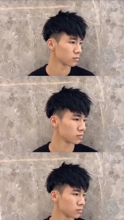 摩根碎盖 发型一变 气质都不一样