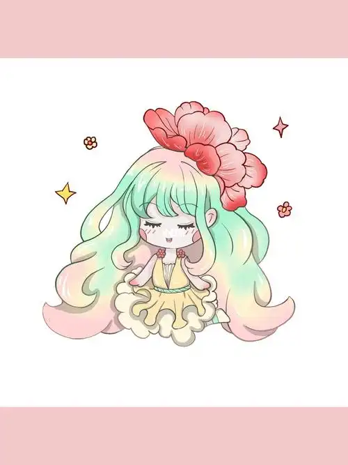 q版四季拟人春动态