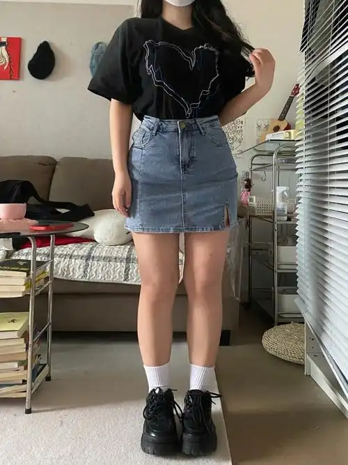 微胖女生155110斤记录穿搭