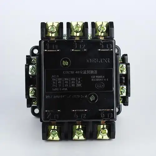 德力西cdc10交流接触器cj10交流器cjt1 220v家用380v三相110v40a - 痕