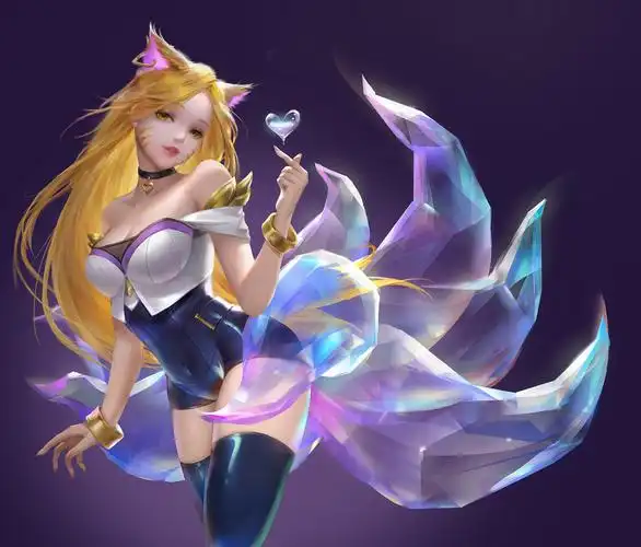 lol阿狸同人|插画|游戏原画|晴娘娘 - 原创作品 - 站酷 (zcool)