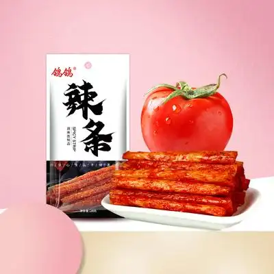 鸽鸽果蔬辣条28g*20包苹果西红柿胡萝卜制作的面筋零食休闲小辣片