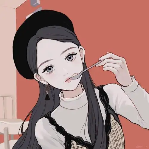 【动漫】黑发少女-佩琪头像库-话本小说网