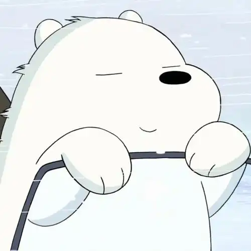 裸熊表情包头像谁能拒绝白熊呢566