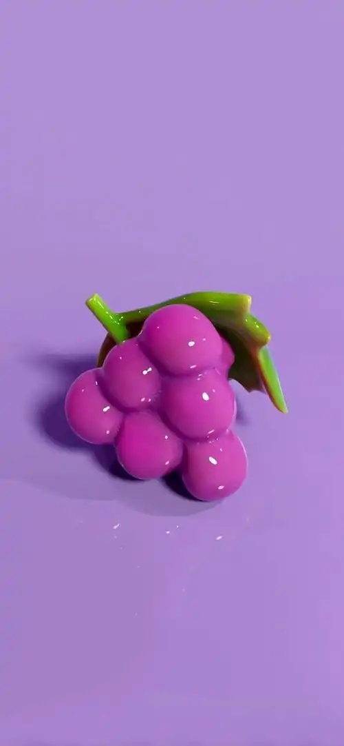 3d立体感小清新水果壁纸太可爱了