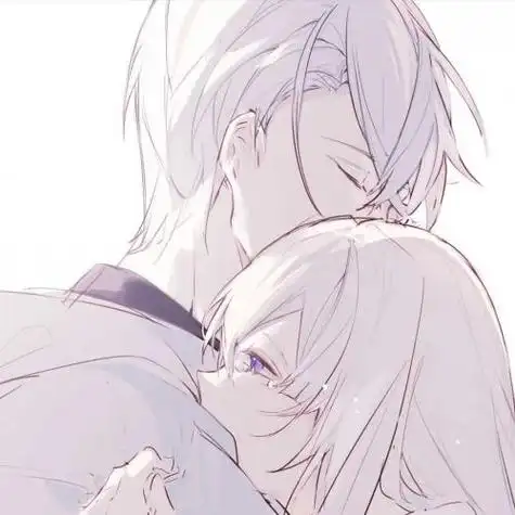 二人高冷cp头像情侣动漫