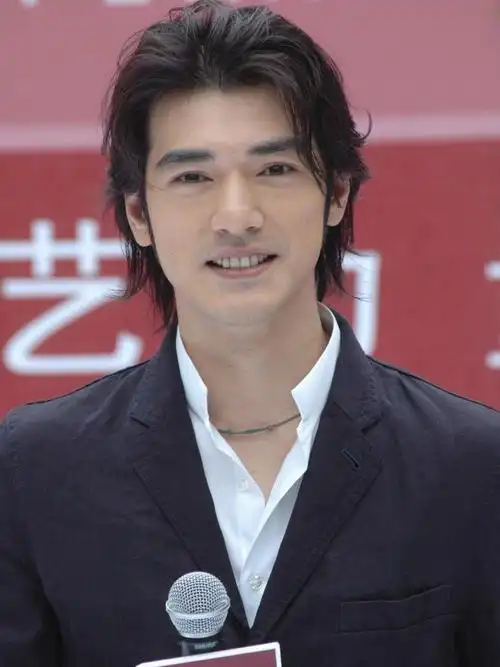 【京品优选】金城武同款假发男中长发狼尾鲻鱼头中分刘海自然帅气全