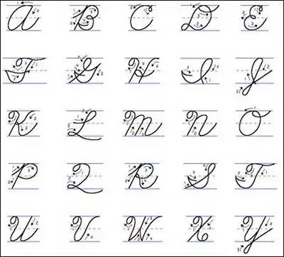 英语花体字帖(现成的,可用word打印)