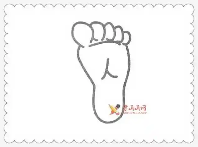 光着脚丫的简笔画动漫丝袜简笔画光脚女孩简笔画