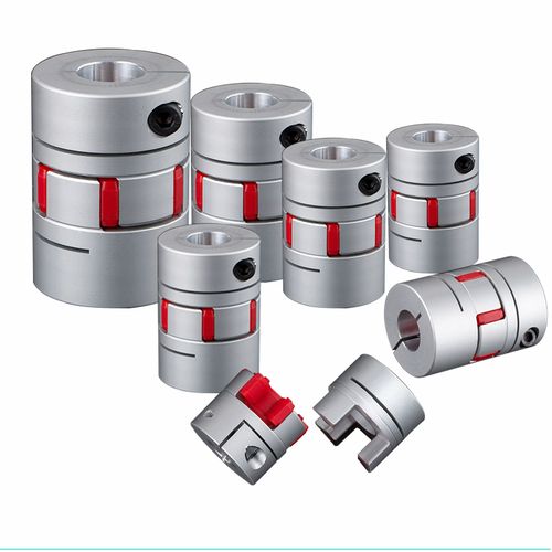 铝合金梅花弹性联轴器滚珠丝杆编码器步进电机扭矩联轴器