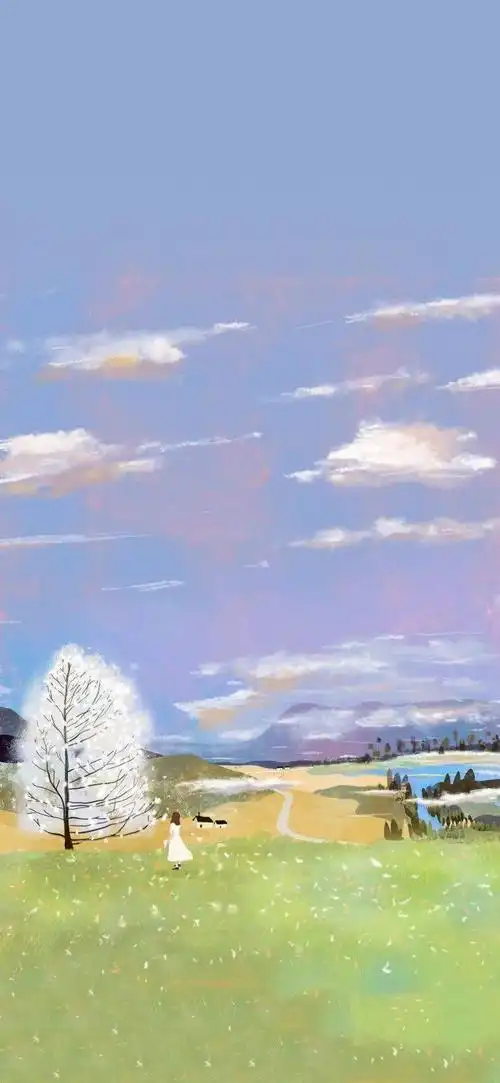 今日份壁纸丨人生可爱 生活明朗