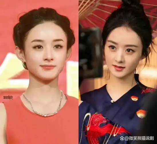 赵丽颖以前与现在对比,好像变了却又好像没有变,你们觉得呢?