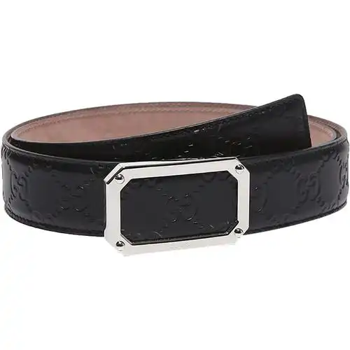 gucci古驰男士皮革板扣式腰带皮带403941cwc0n