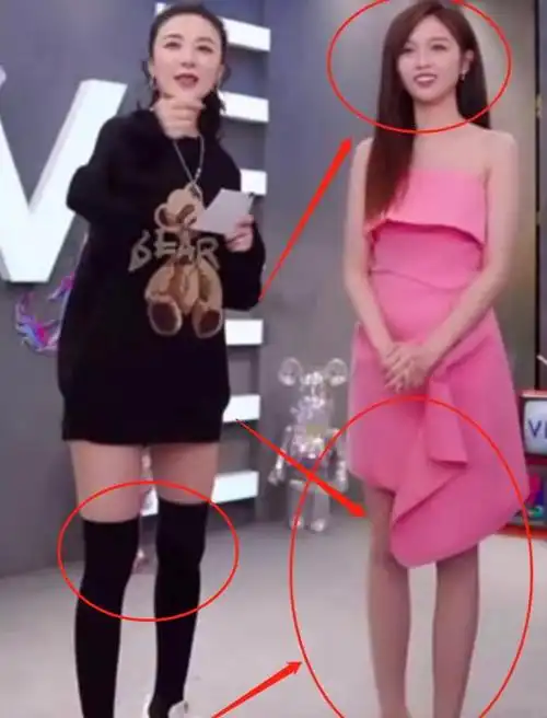 孟美岐吴宣仪直播生图曝光,同框才知冷白皮多优越,腿精却也不输