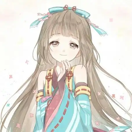 小清新背影动漫头像女生头像