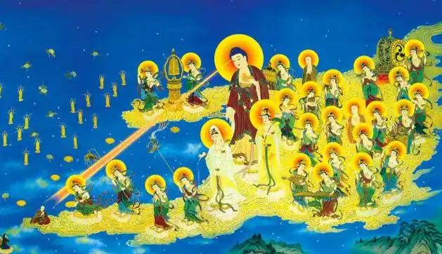 极乐净土(图源:网络)不少人也会问,西方极乐世界到底是不是真实存在?