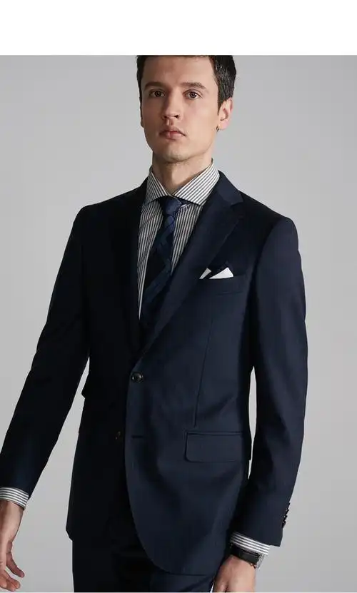 full monty意大利进口vbc鱼骨纹西服套装男士结婚婚礼新郎西装商务