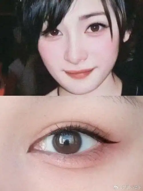 美妆话题杨幂的狼尾猫眼妆容 杨幂的仿妆甜美而充满灵气……|杨幂