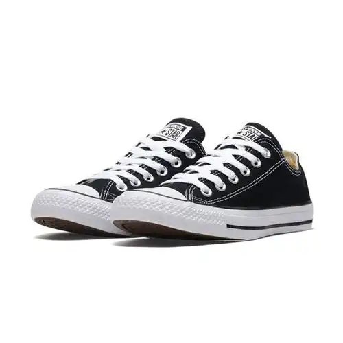 [jennie同款]conversechucktaylorallstarcore复古低帮休闲帆布鞋黑白