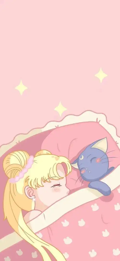 美少女战士/粉色壁纸_手机壁纸_动漫卡通手机壁纸_我要个性网